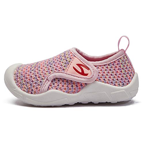 Lightweight Breathable Kids Tennis Shoes - Pink (Toddler 6)