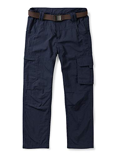 Blue Hiking Pants for Boys, Quick Dry, Lightweight