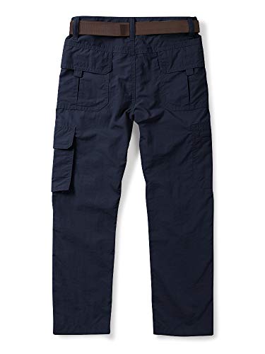 Blue Hiking Pants for Boys, Quick Dry, Lightweight