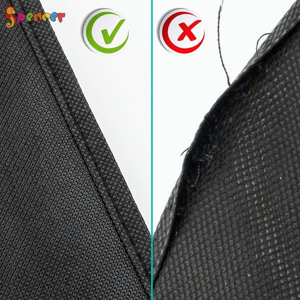 2 Pack Spencer Black Garment Bags