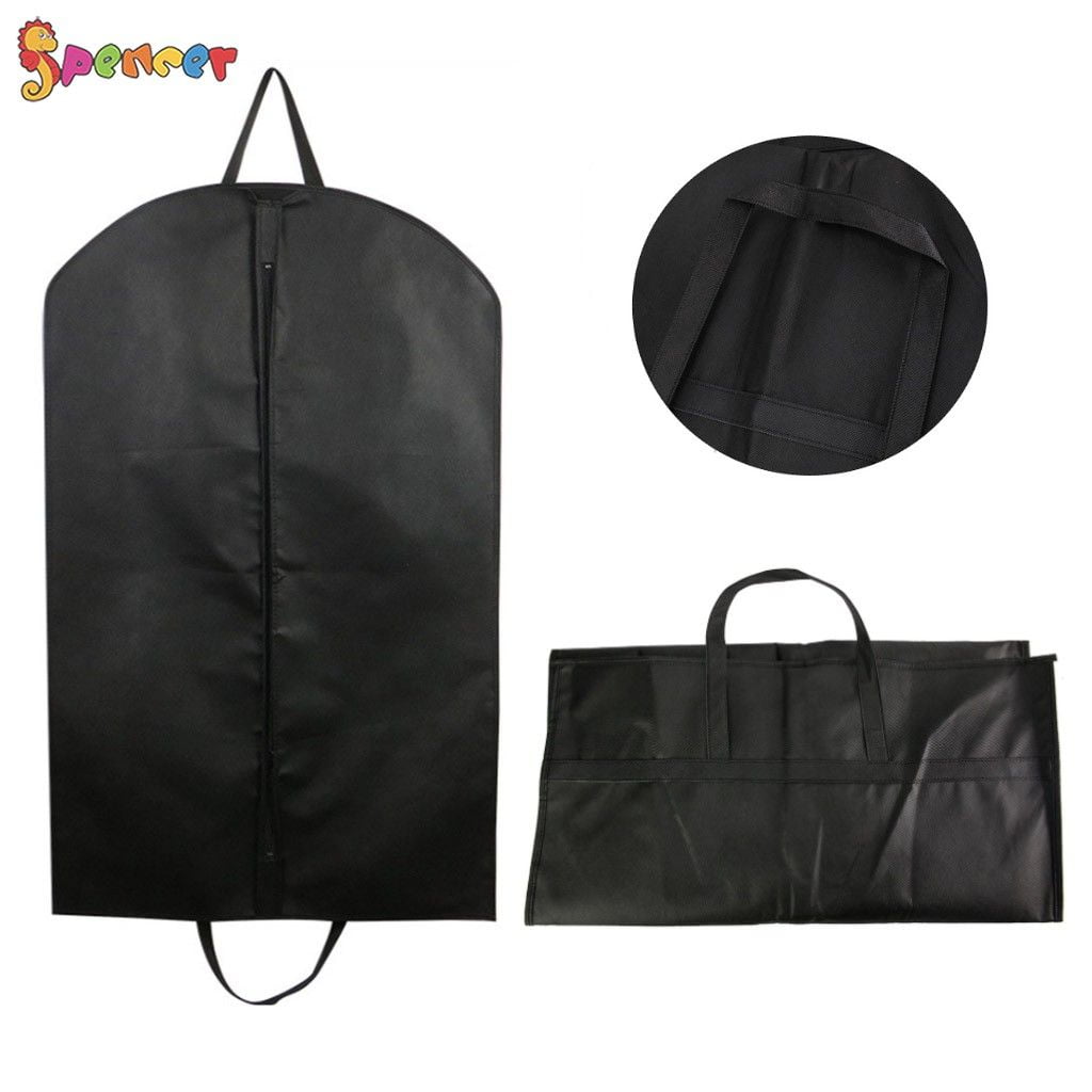 2 Pack Spencer Black Garment Bags