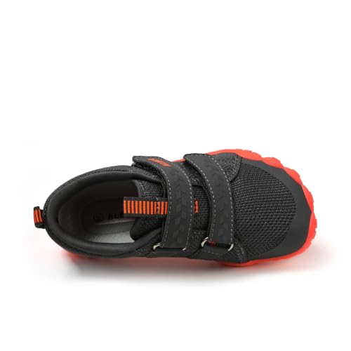 KUBUA Kids Barefoot Shoes for Indoor/Outdoor Sports - Orange