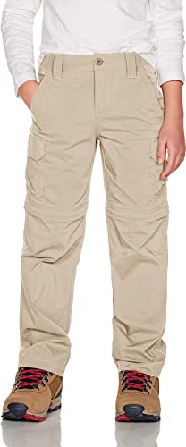 Kids Hiking Cargo Pants with UPF 50+ Protection