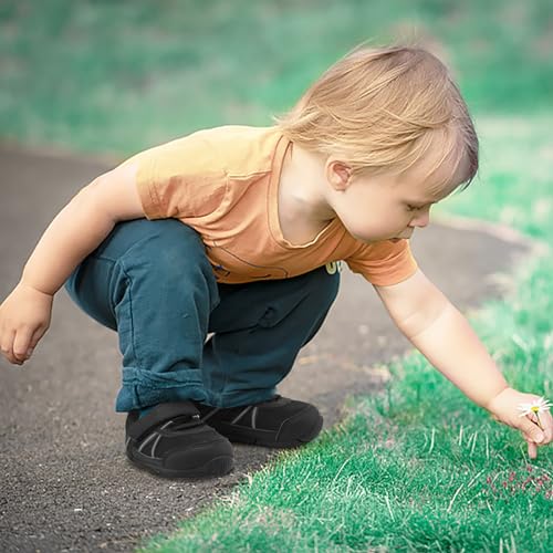 Scurtain Toddler Barefoot Running Shoes Lightweight Sneakers Size 9