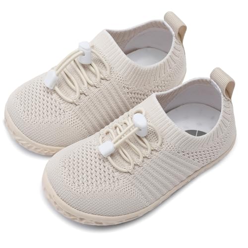 Centipede Demon Kids Slip-On Fashion Sneakers in Beige