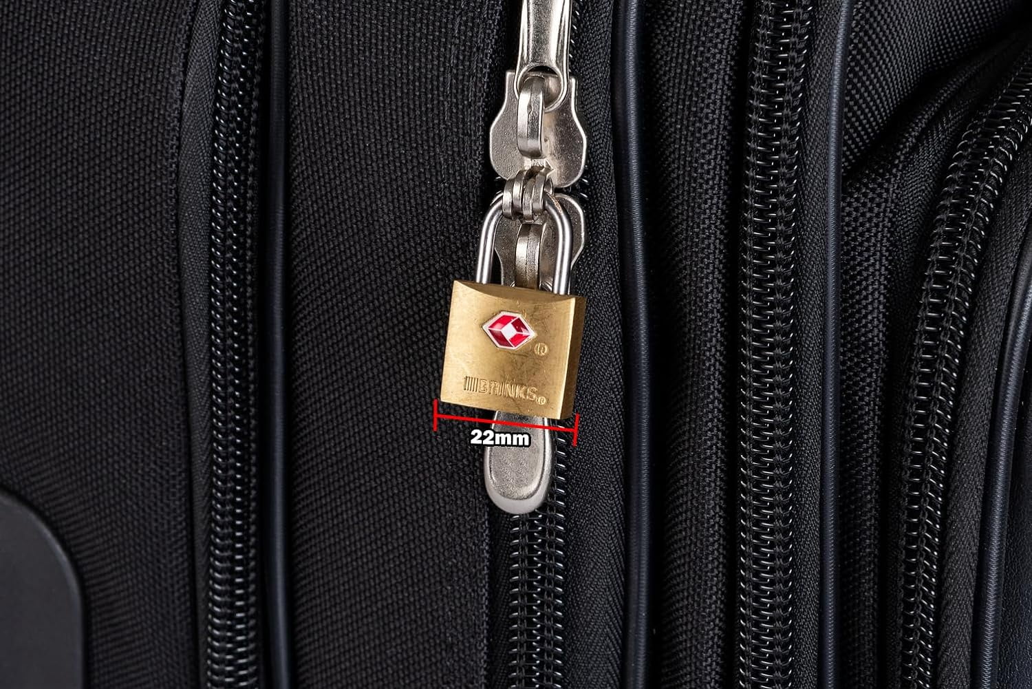 Pack of 4 TSA-Approved Luggage Padlocks