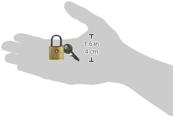 Pack of 4 TSA-Approved Luggage Padlocks