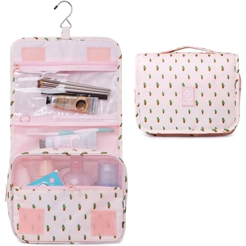 Cactus Women's Hanging Toiletry Organizer