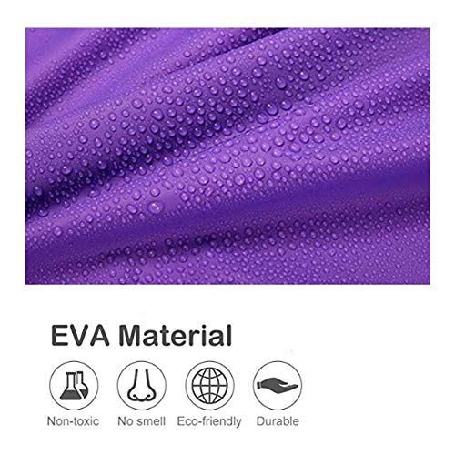 2 Pack Kids Reusable EVA Rain Ponchos, Waterproof