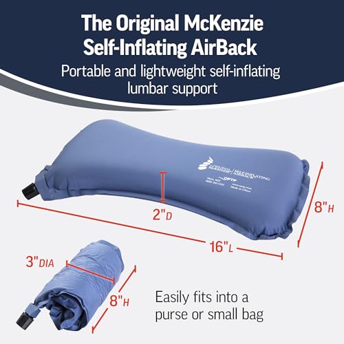 McKenzie® AirBack Lumbar Support Pillow - Travel