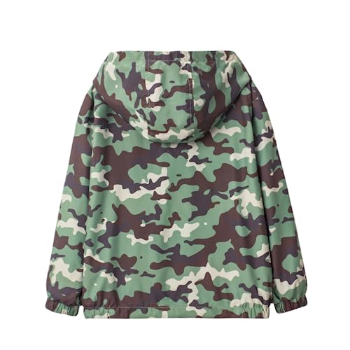 Camouflage Water-Resistant Jacket for Boys & Toddlers