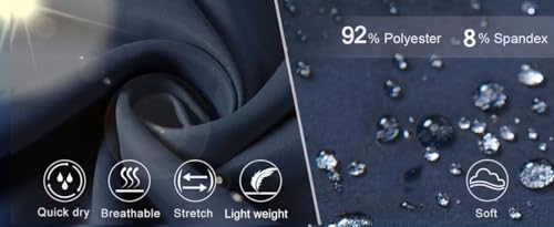 HONCAN Boys Cargo Joggers - Quick Dry Lightweight