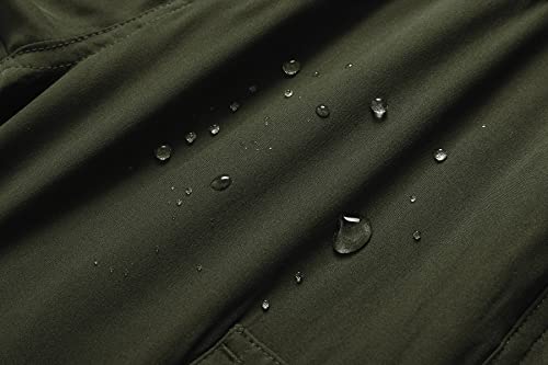 Kids Quick Dry Convertible Cargo Hiking Pants, Army Green