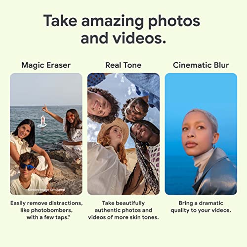 Google Pixel 7 5G Unlocked Smartphone - 256GB Obsidian