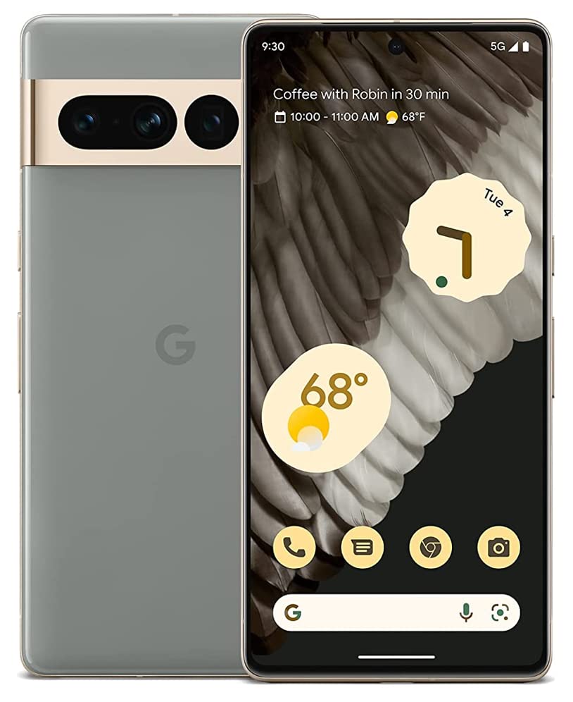 Google Pixel 7 Pro 5G - Unlocked, 128GB, Hazel