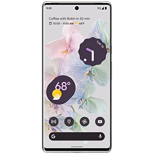 Google Pixel 6 Pro 5G 256GB Cloudy White Smartphone
