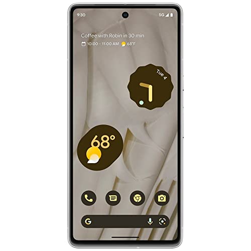 Google Pixel 7 5G Unlocked Smartphone, 128GB Snow