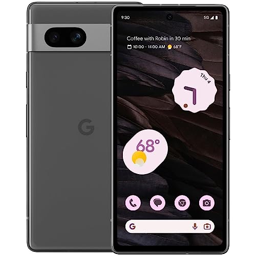Google Pixel 7a 5G - Unlocked Smartphone with Charger