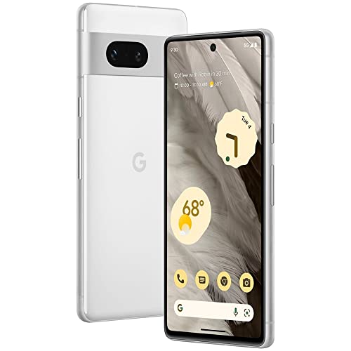 Google Pixel 7 5G Unlocked Smartphone, 128GB Snow