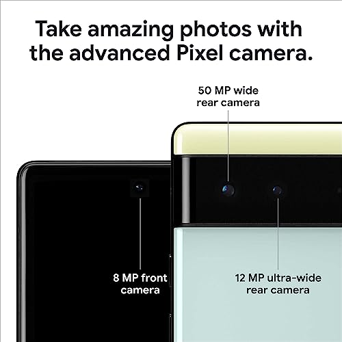 Google Pixel 6 5G, Unlocked, 256GB, Stormy Black