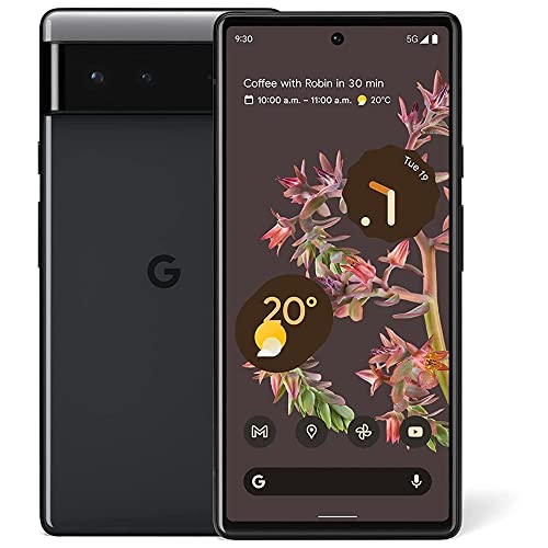 Google Pixel 6 5G, Unlocked, 256GB, Stormy Black