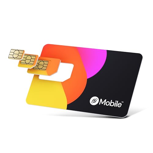 Helium Mobile Plan SIM Kit - Unlimited Talk, Text, Data