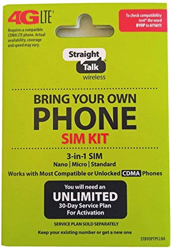 Verizon-Compatible Straight Talk SIM Card