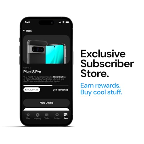 Helium Mobile Plan SIM Kit - Unlimited Talk, Text, Data