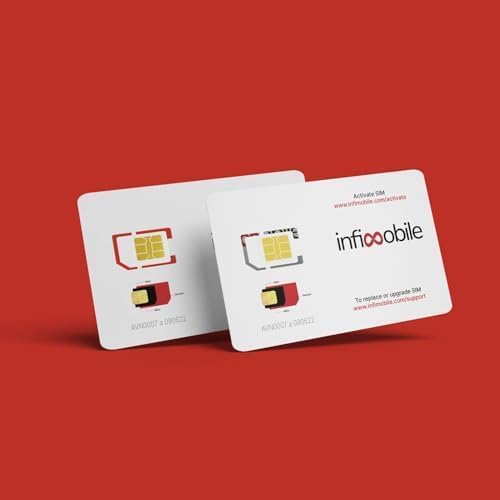 Infimobile Unlimited Prepaid Plan: 15GB Data, 12 Months