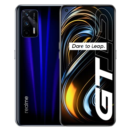 Realme GT 5G Unlocked Smartphone - Blue, 128GB, 8GB RAM