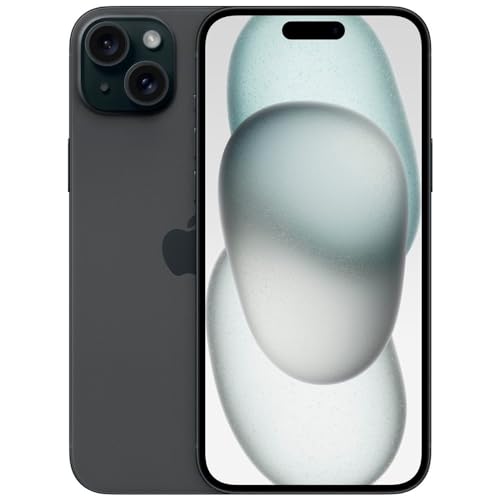 Apple iPhone 15, 256GB, Black - AI Smart Phone