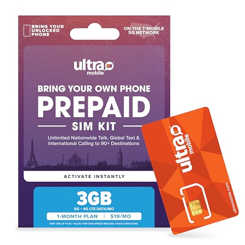 Unlimited International Talk & Text Plan - 3GB 5G