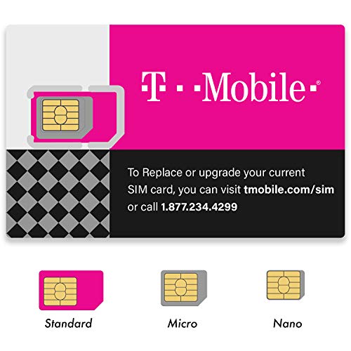 T-Mobile 4G/3G/2G SIM Card Starter Kit