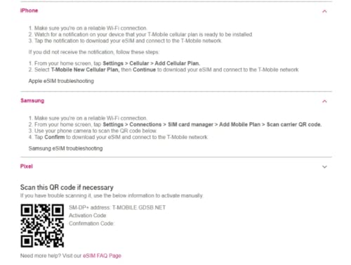 $3/month eSIM Plan for USA T-Mobile Users