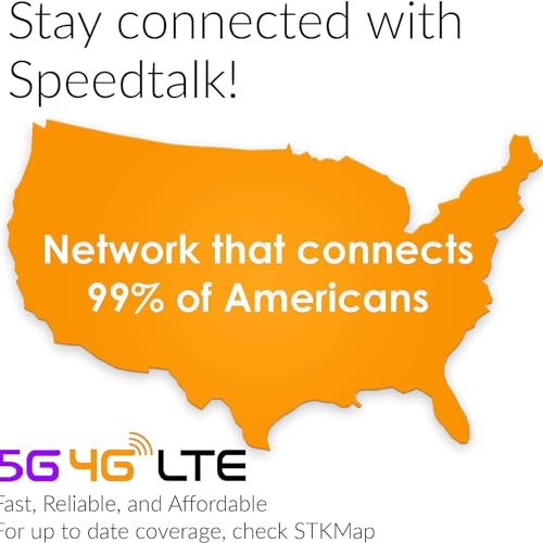 SpeedTalk Prepaid SIM for 5G/4G Smartphones