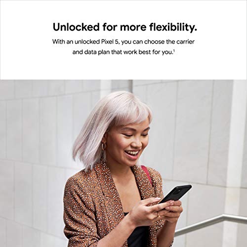 Google Pixel 5 - 5G Android Unlocked Smartphone
