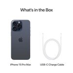 Apple iPhone 15 Pro Max, 256GB, Blue Titanium - Unlocked