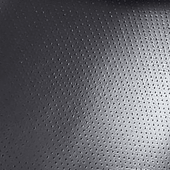 Black Bonded Leather Serta Office Chair with Lumbar Support