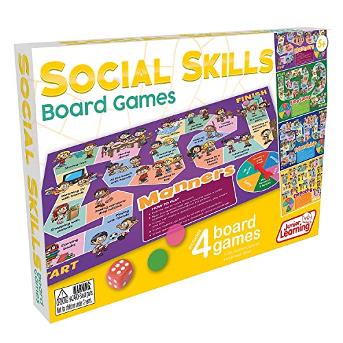 Junior Learning Social Skills Board Games for Grades 1-2