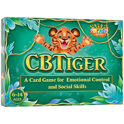 CBTiger Therapy Card Game for Kids - Boost Social & Emotional Skills