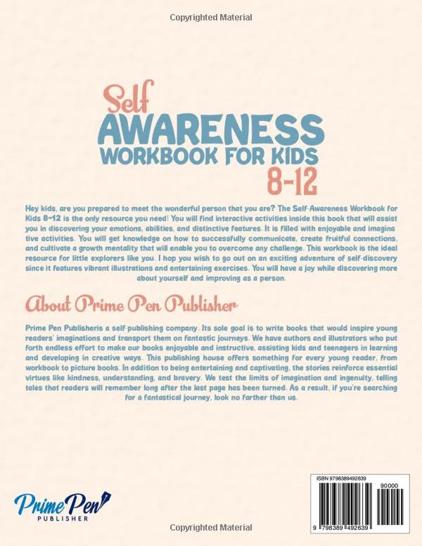 Kids Self-awareness Workbook: 35+ Strategies for Positive Growth