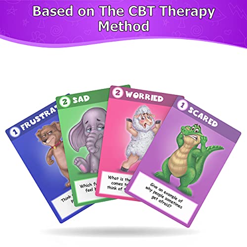 CBTiger Therapy Card Game for Kids - Boost Social & Emotional Skills