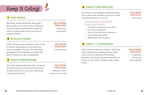 Kids Anger Management Workbook: 40 Activities for Better Control