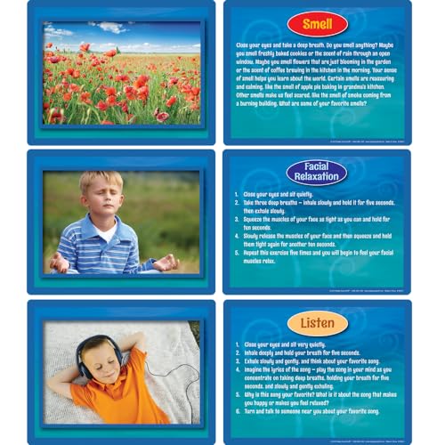 Mindfulness Activity Photo Cards for Kids - Stay Calm, Focus, Meditate