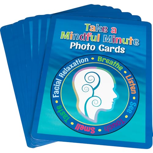 Mindfulness Activity Photo Cards for Kids - Stay Calm, Focus, Meditate