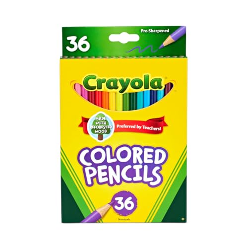 36 ct. Crayola Colored Pencils for Kids & Classroom