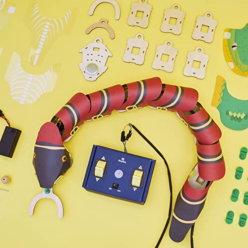 KiwiCo Remote Controlled Snake Robot, Robotics Learning Toy