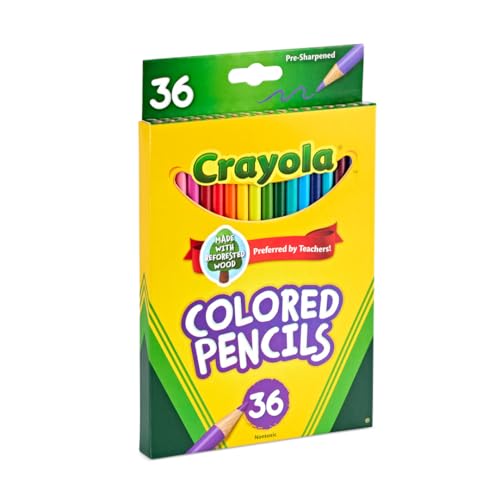 36 ct. Crayola Colored Pencils for Kids & Classroom