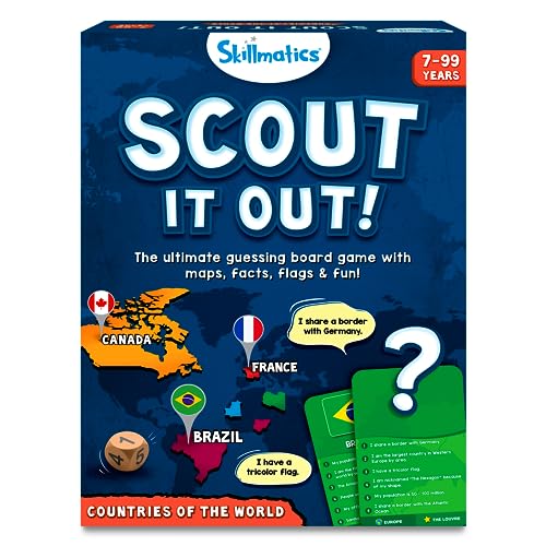 Skillmatics Scout It Out Educational Board Game for Ages 7+