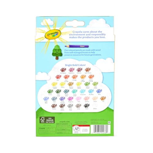 36 ct. Crayola Colored Pencils for Kids & Classroom